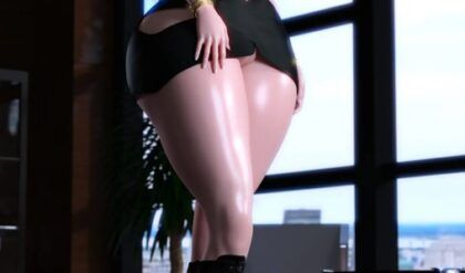 3DCG Porn Comics -  [RuiDX] Elsa Hot Boss in the Office