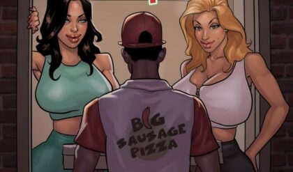 Adult Comics -  BlacknWhiteComics - The Poker Game 4
