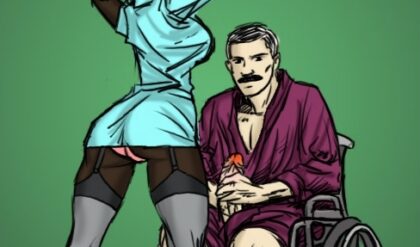 Adult Comics -  IllustratedInterracial - The Caregiver