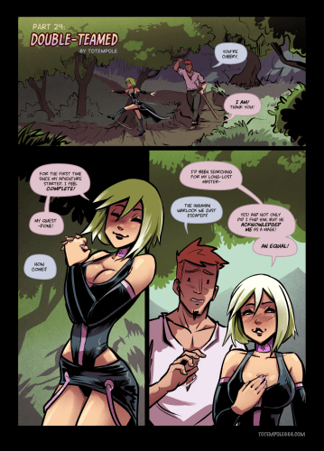 Adult Comics -  Totempole - The Cummoner 29 Double Teamed