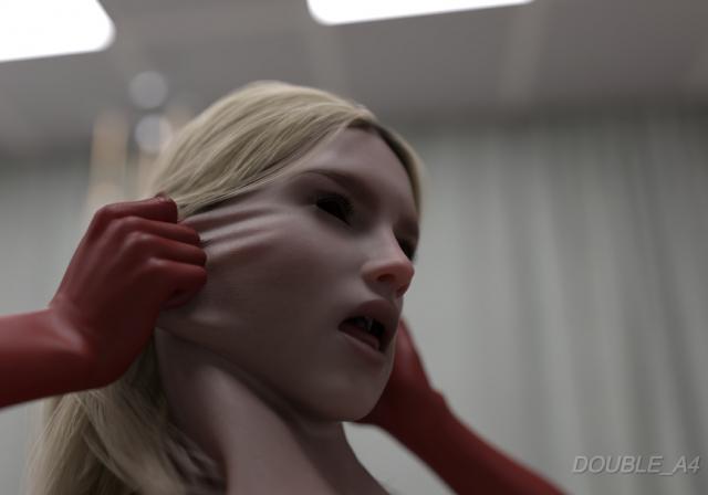 3DCG Porn Comics -  Double_a4 - A Girl 1-6