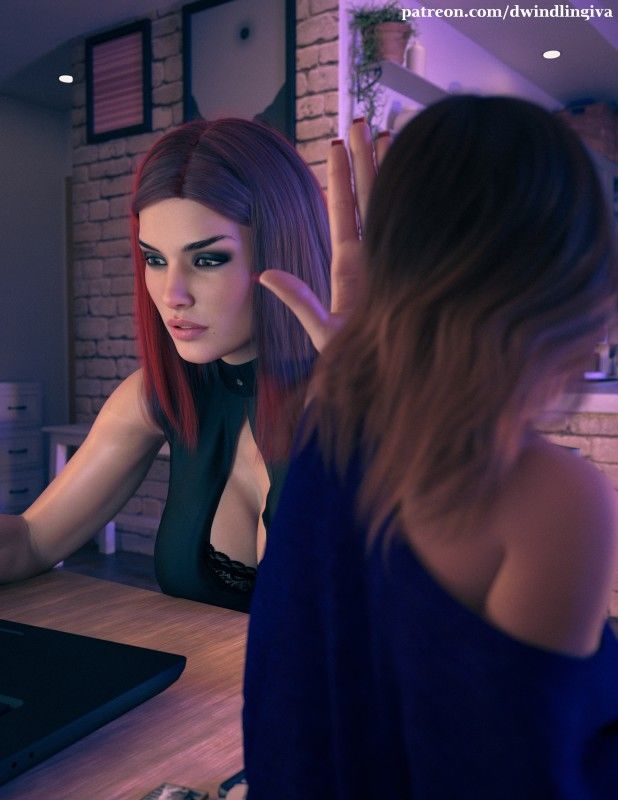 3DCG Porn Comics -  Dwindling Iva - A Night Between
