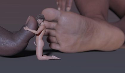 3DCG Porn Comics -  TheCriticalShrinker - Under Foot