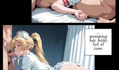 AI Porn Comics -  AI Generated - Adventures of Melinéa - A New Profession
