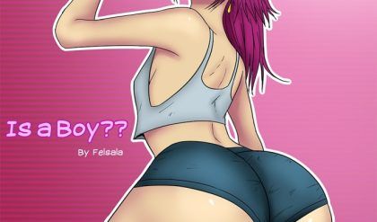 Adult Comics -  Felsala - Is a B0y