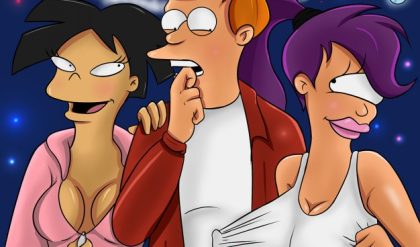 Adult Comics -  Karmagik - Futurama Planet Express