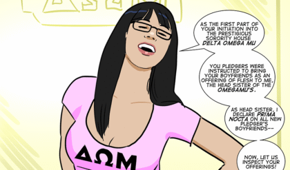 Adult Comics -  Safeword - Sorority Panty Raid Gone Wrong
