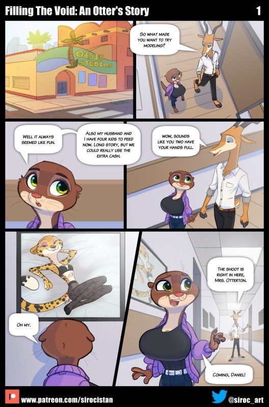 Adult Comics -  Siroc - Filling The Void: An Otter's Story (Zootopia)