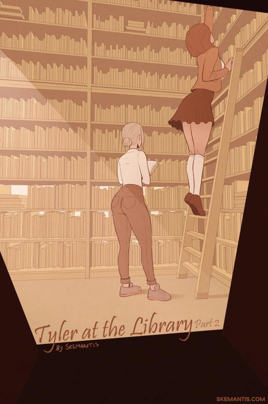 Adult Comics -  Skemantis - Tyler at the library - Part 2