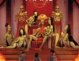 Adult Comics -  TemporalWolf - A Polycule of Mars