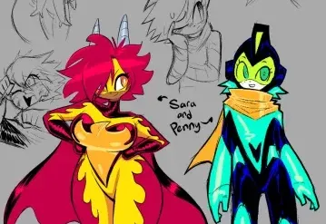 Adult Comics -  Theguywhodrawsalot characters