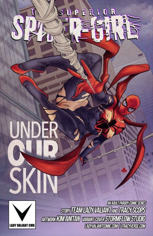 Adult Comics -  Tracy Scops - (Kim Anitan) Superior Spider-Girl 2 - Under Our Skin(Marvel)