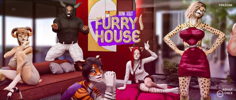 Adult Game -  A Furry House v0.47.1  by Drunk Robot Win/Mac