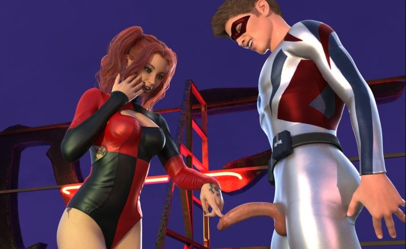 Adult Game -  CODB, BrokenDreams - CIty of Broken Dreams: A Femdom Superhero Game v0.012 + Update Only