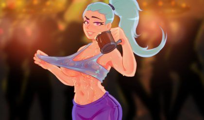 Adult Game -  Luna in the Tavern v0.47 by TitDang Win/Mac/Linux/Android
