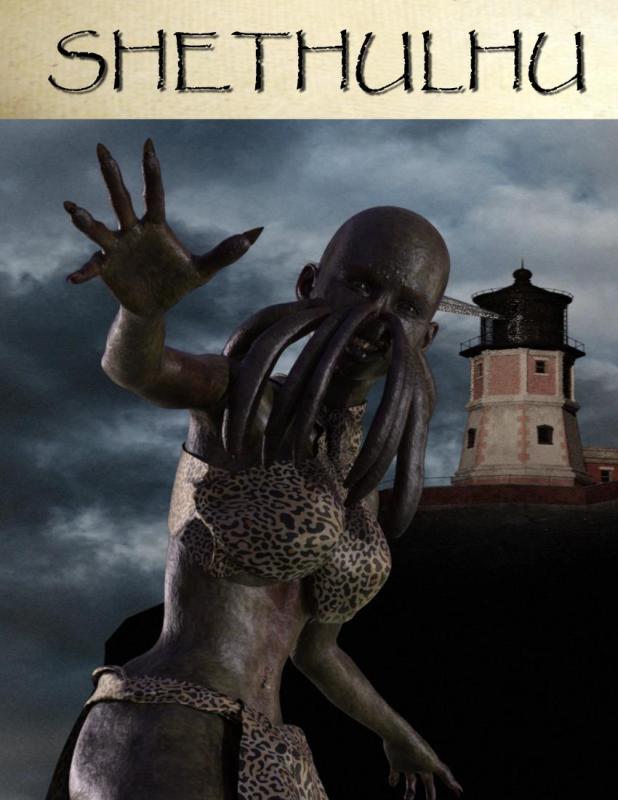 3DCG Porn Comics -  Taylor Galen Kadee - Shethulhu