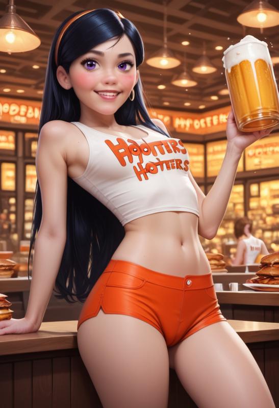 AI Porn Comics -  Aichargen - Violet Hooters