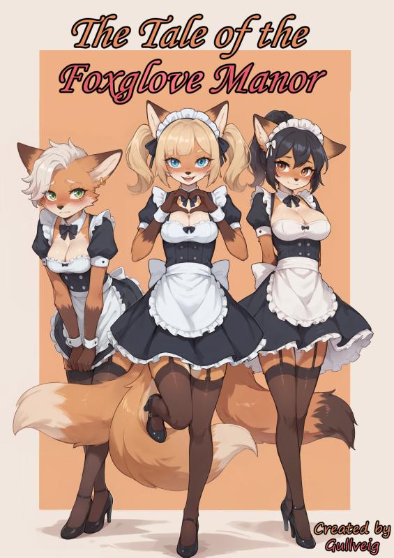 AI Porn Comics -  GullveigAI - The Tale of Foxglove Manor