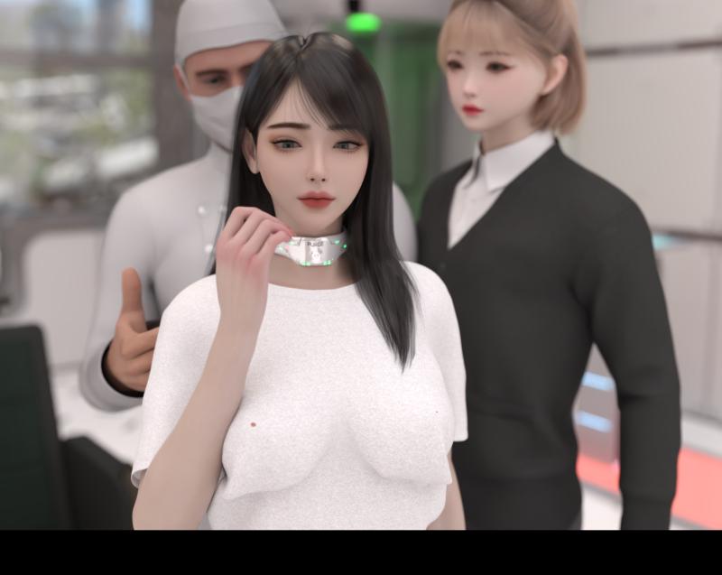 3DCG Porn Comics -  Midoriko Kobayashi - The Body of Her - Ending 3