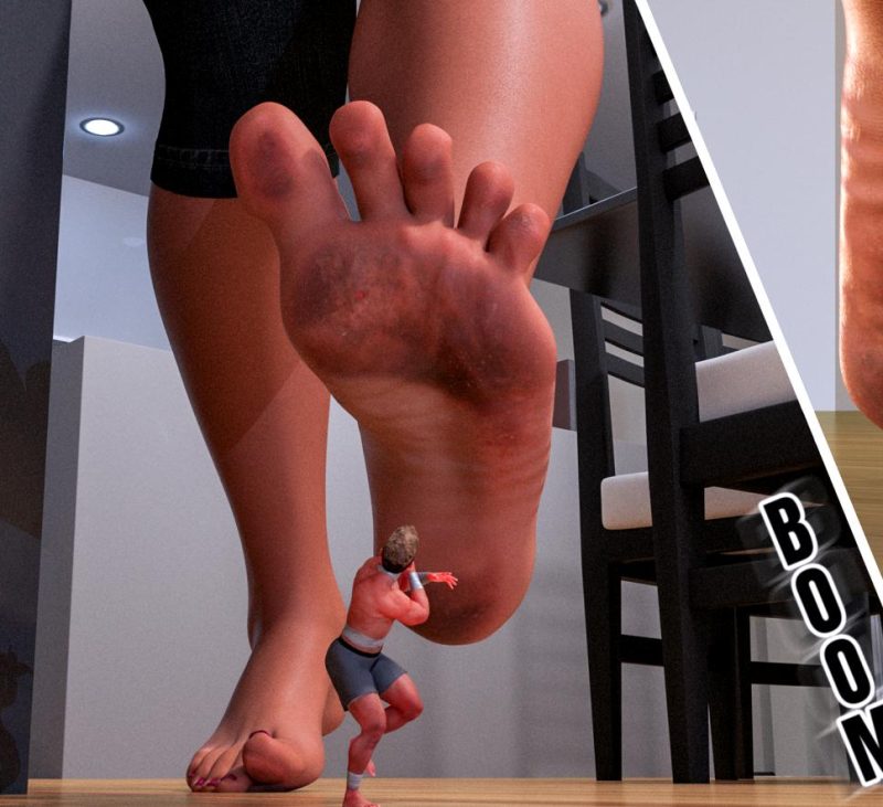 3DCG Porn Comics -  SurvivingGiants - Foot Slave Challenge