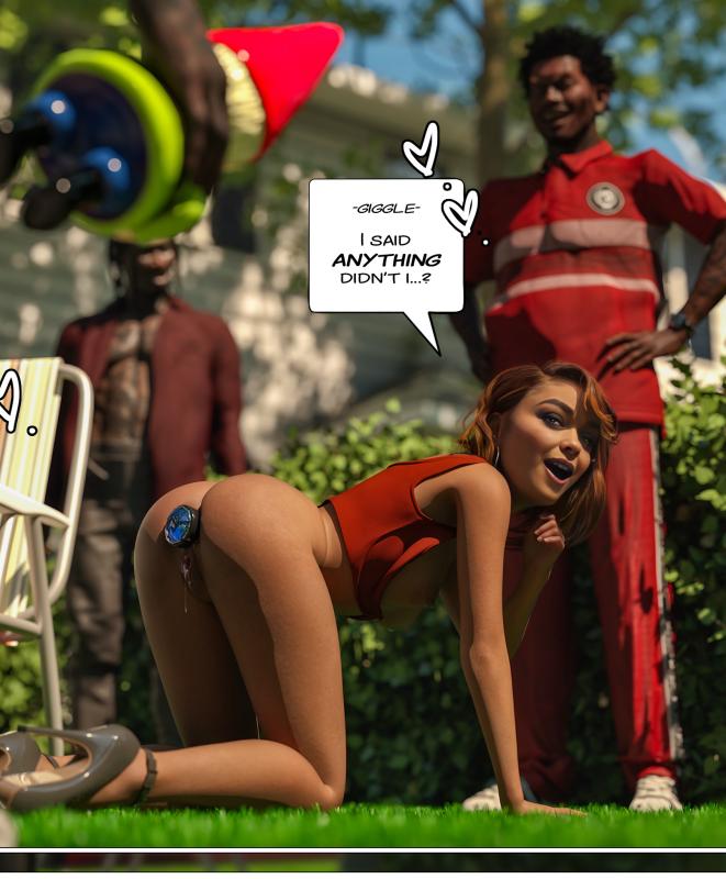 3DCG Porn Comics -  Tab109 - Modern Household - The Yard Sale