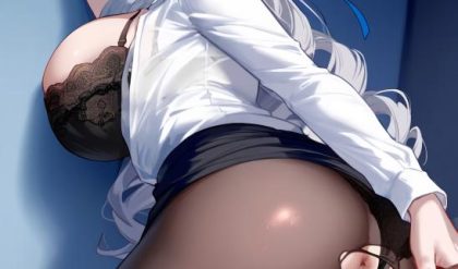 AI Porn Comics -  [AI Generated](gray) Office Lady Bronya - 8