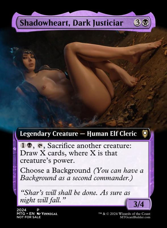 AI Porn Comics -  Baldur’s Gate/D&D Magic: The Gathering Shmexy Alters