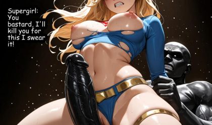 AI Porn Comics -  DeviantapeArt - Supergirl vs Hypnosis Villain Part 2