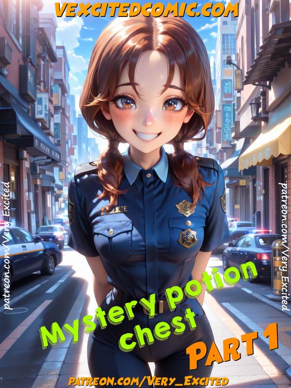 AI Porn Comics -  VExcitedComic - Mystery potion chest Part 1 by AI Generated
