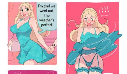 Adult Comics -  Jibbie - Zelda's surprise