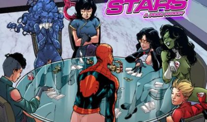 Adult Comics -  Tracy Scops - Strip Poker Stars (A-Force)