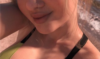 3DCG Porn Comics -  MeasuredMan - Beach Selfie bbhentai.net
