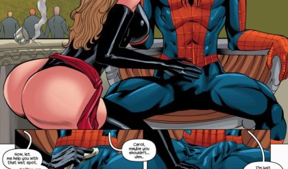 Adult Comics -  Tracy Scops - Amazing Spider-man & Ms. Marvel bbhentai.net
