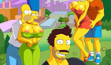 Adult Comics -  Updated fantastic Simpsons parody by Arabatos - Darren's Adventure 1-10 bbhentai.net