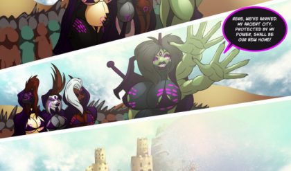 Adult Comics -  TheBigBadWolf - Firedrive24 Comic: Rise of the Dark Goddess CH:1-3 (Ongoing) bbhentai.net