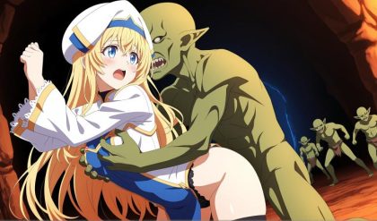 AI Porn Comics -  [工口]哥布林杀手 女神官121p[AI Generated] bbhentai.net