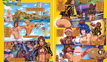 Adult Comics -  DarkerEve - JAGUA TALES (Beachs N Bitches) bbhentai.net