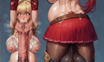 Adult Comics -  Some futanari pics for extreme size lovers by Fuxdess P4 bbhentai.net