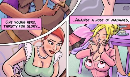 Adult Comics -  Texbot - Trial of the Madames - Masculinity Test bbhentai.net