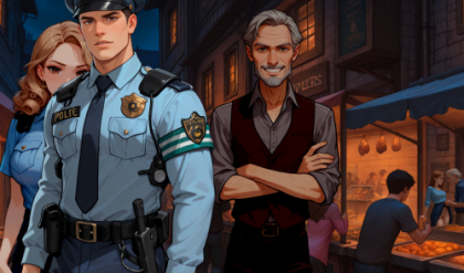 Adult Game -  BrownHair - Cops and Vices v0.2 Win/Linux/Mac bbhentai.net