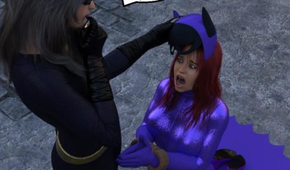 3DCG Porn Comics -  CaptainLebron - Batgirl vs. Catwoman bbhentai.net