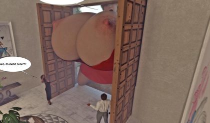 3DCG Porn Comics -  GiantPoser - The Tallest Guest at the Party bbhentai.net