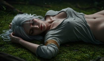 3DCG Porn Comics -  [NightFox] Ciri’s Secret Passion - On Top of the Beast bbhentai.net