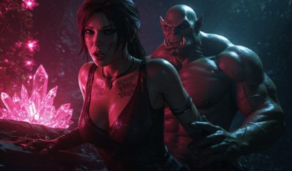 3DCG Porn Comics -  [NightFox] Lara Wet, Tanned and Tempting bbhentai.net