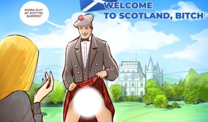 Adult Comics -  Disarten - Welcome to Scotland, bitch bbhentai.net