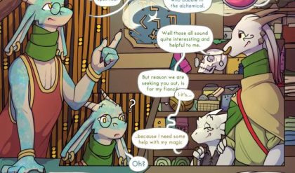 Adult Comics -  The Gentle Giant - A Taste Of Sorcery bbhentai.net