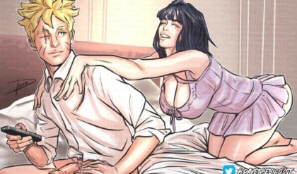 Adult Comics -  DaveTheBiggest - BoruHina: Late night (Boruto) bbhentai.net