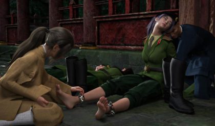 3DCG Porn Comics -  Ashja - Soldiers bbhentai.net