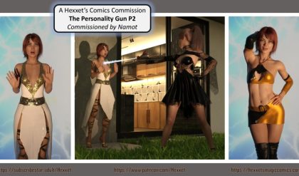 3DCG Porn Comics -  Hexxet - The Personality Gun 1-2 bbhentai.net