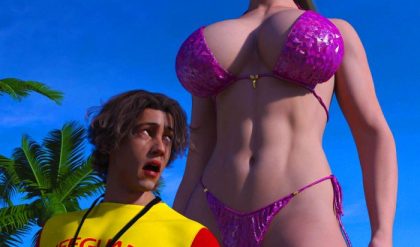 3DCG Porn Comics -  My Honeymoon With a Giant Succubus bbhentai.net